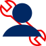 Full Service Staffing Solution Icon