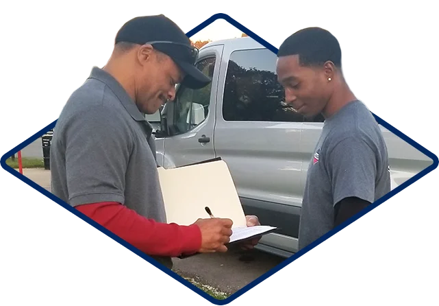 Man Clipboard Man We Have The Answers